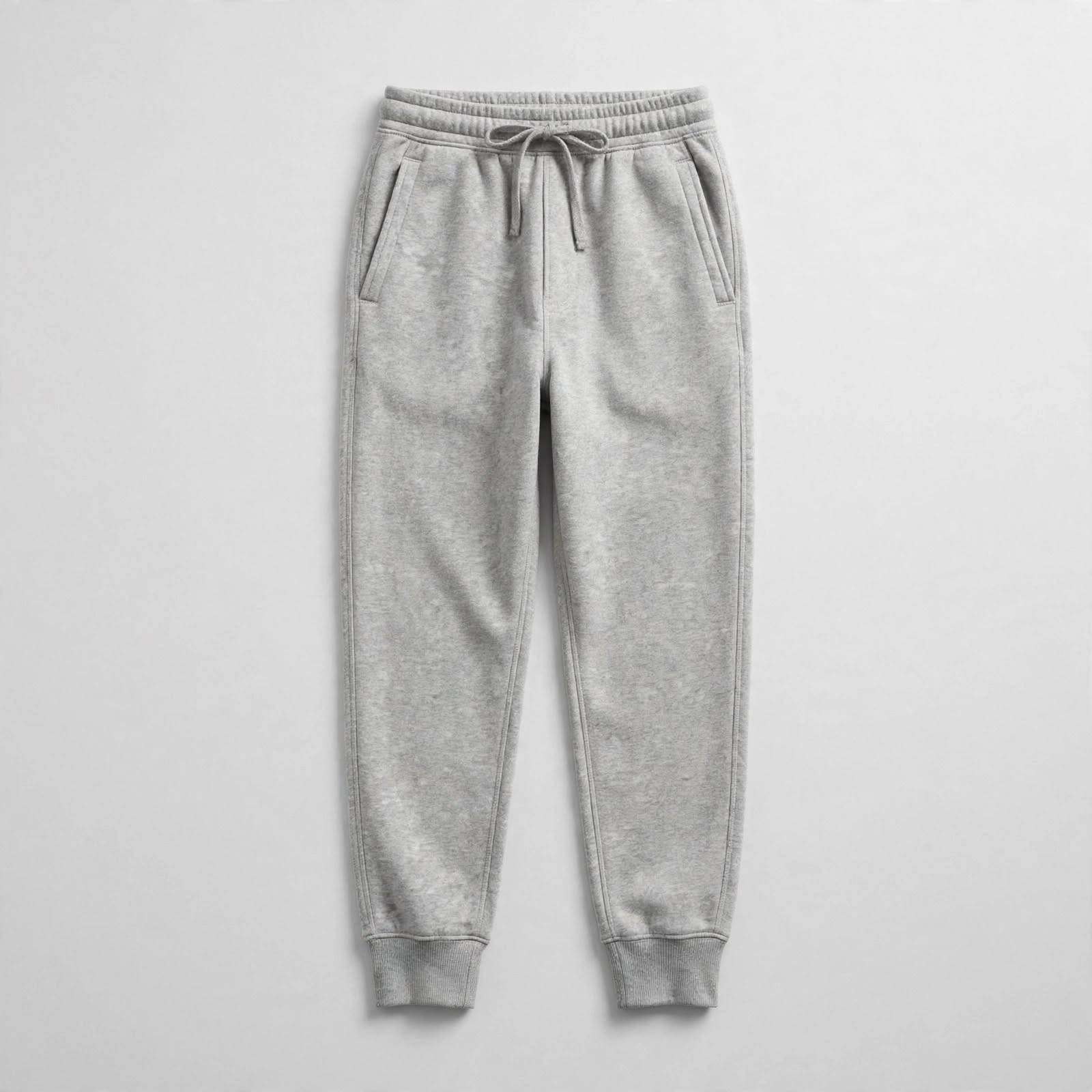 Custom Grey Fleece Joggers